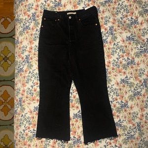 Levi’s ribcage crop flare jeans